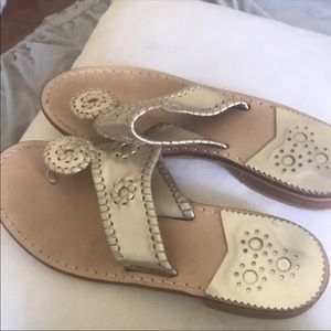 Platinum jack roger sandals.
